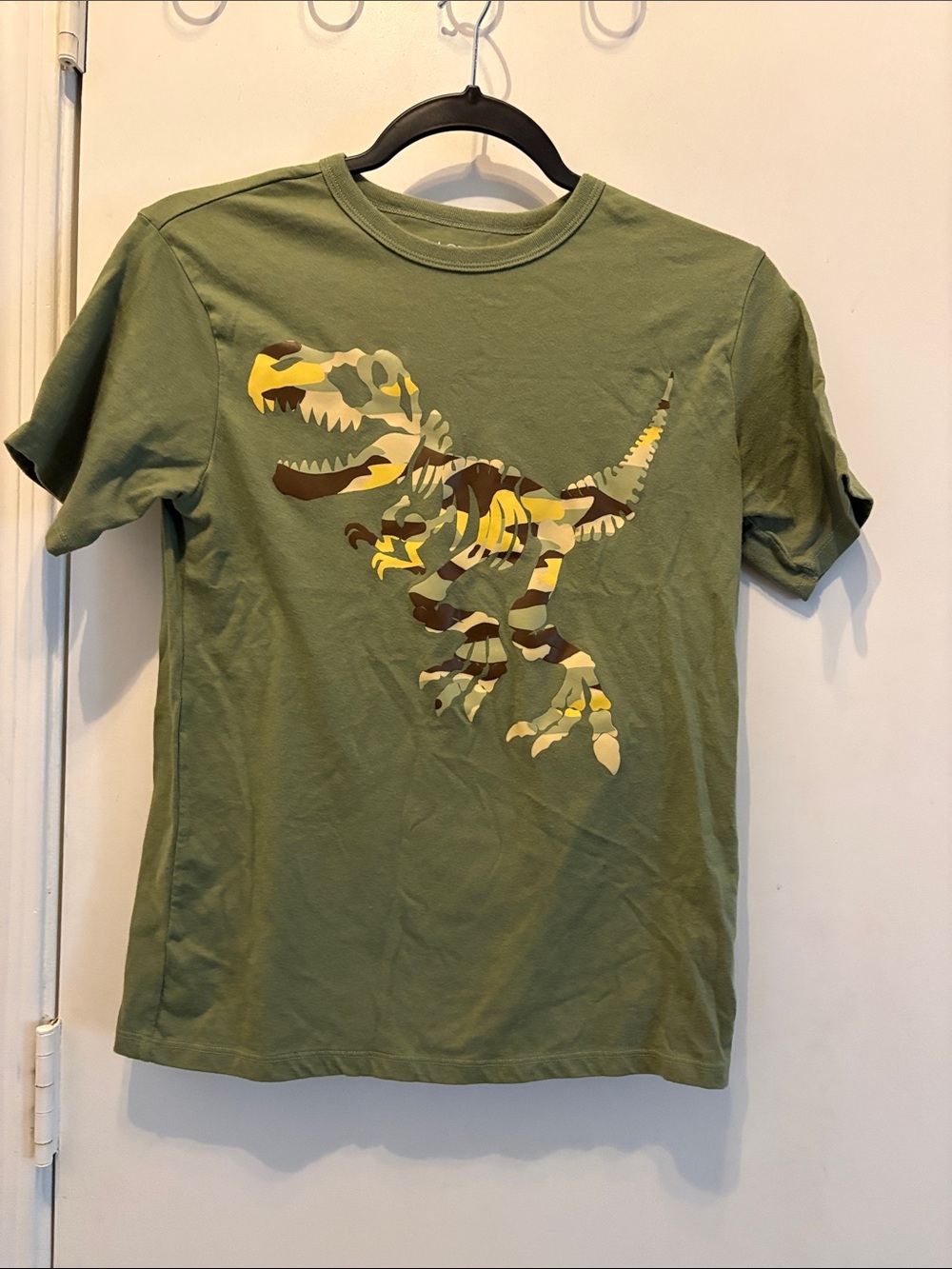 The children’s place Green Tee Dinosaur Graphic size 10-12